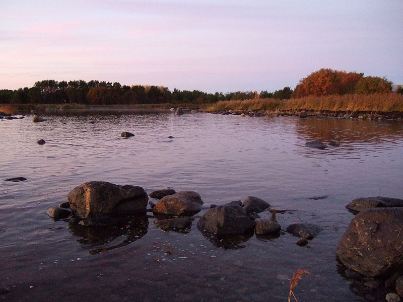 It&auml;rantaa aamuvalossa
