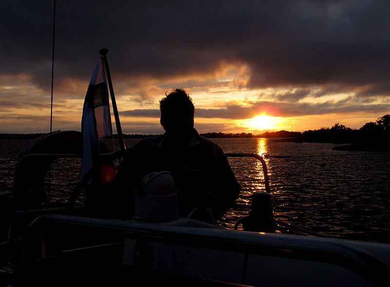 MD ja auringonlasku