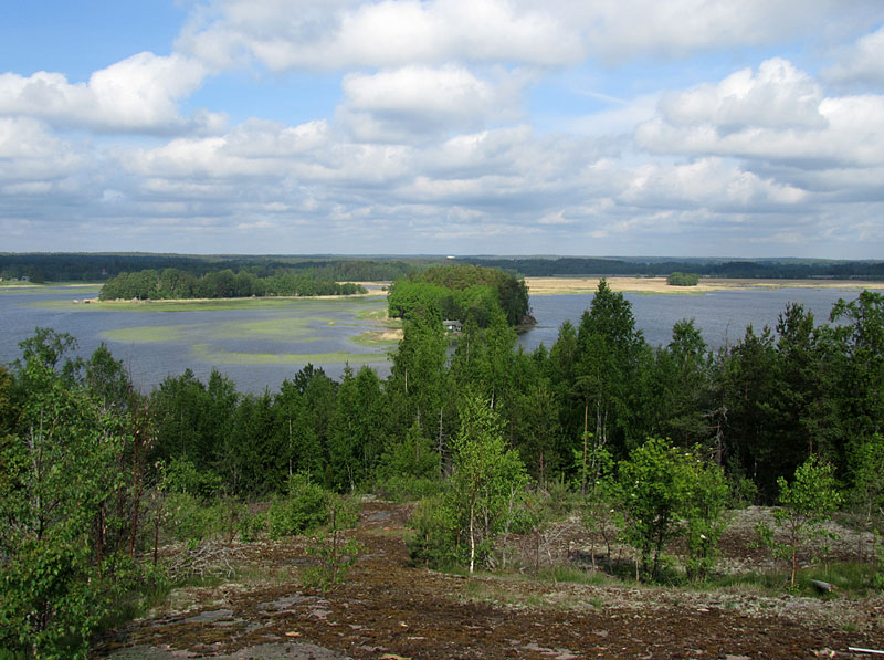 Saarenvuorelta luoteeseen