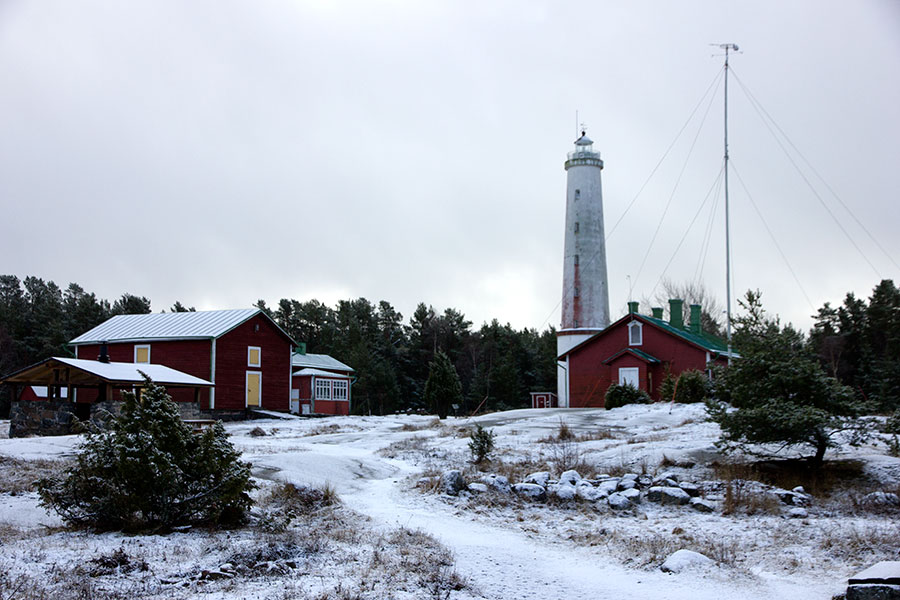 Majakka ja rakennukset