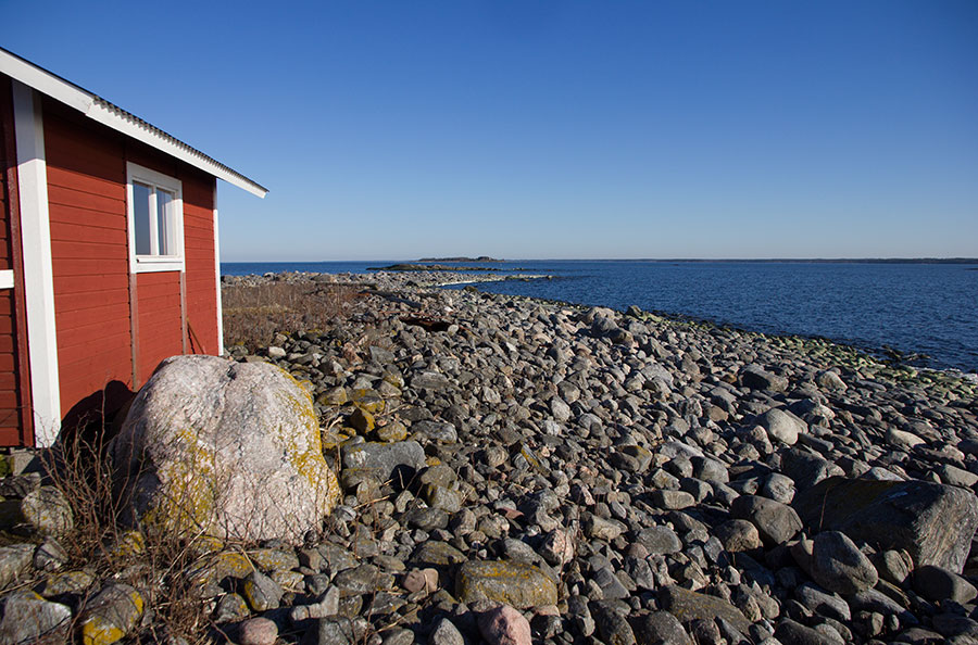 Storb�dan it�ranta ja m�kki